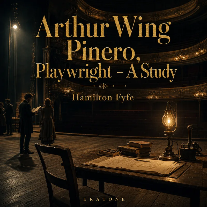 Arthur Wing Pinero, Playwright - A Study