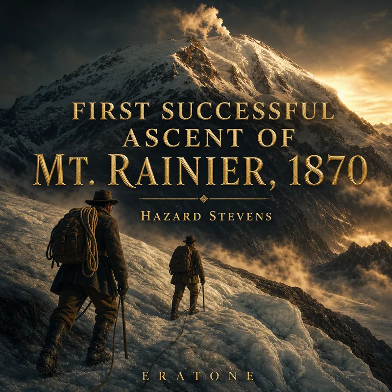 First Successful Ascent of Mt. Rainier, 1870