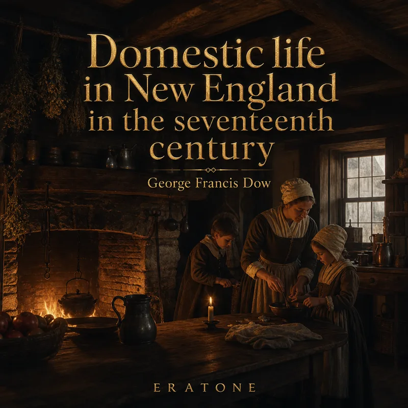 Domestic life in New England in the seventeenth century